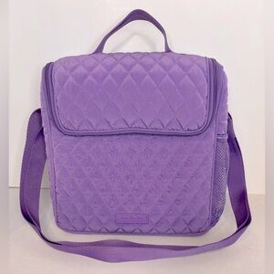 Vera Bradley Cotton Gabardine Lunch Crossbody Bag - Purple Rhapsody